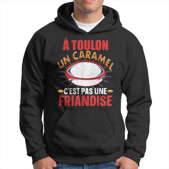 Sweatshirt RCT Toulon « Rugby Dans Le Sang » – Coupe Classique, 100% Coton (241 G) – Pour Supporters Du Rugby Club Toulonnais - 3