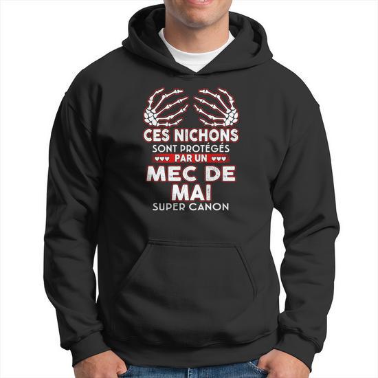 Sweat à Capuche Homme I LOVE MILFS - Humour Drôle - Gildan Polycoton - Neuve