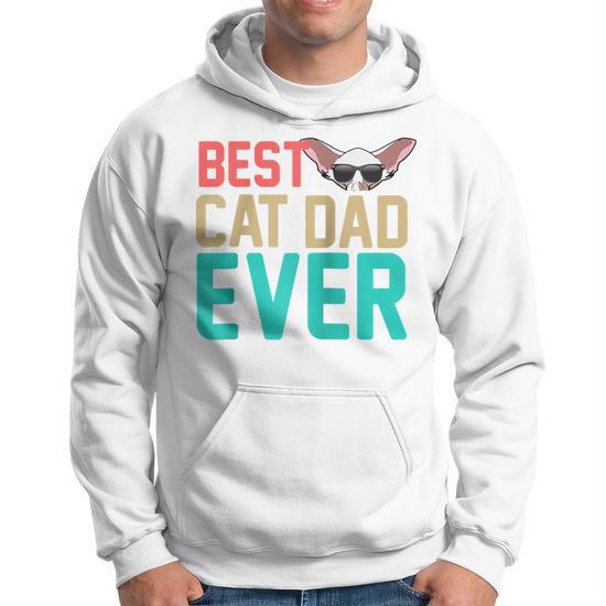 Entdecken Sie 2 Unique Beste Katze Papa Kapuzenpullover: Top-Geschenkideen