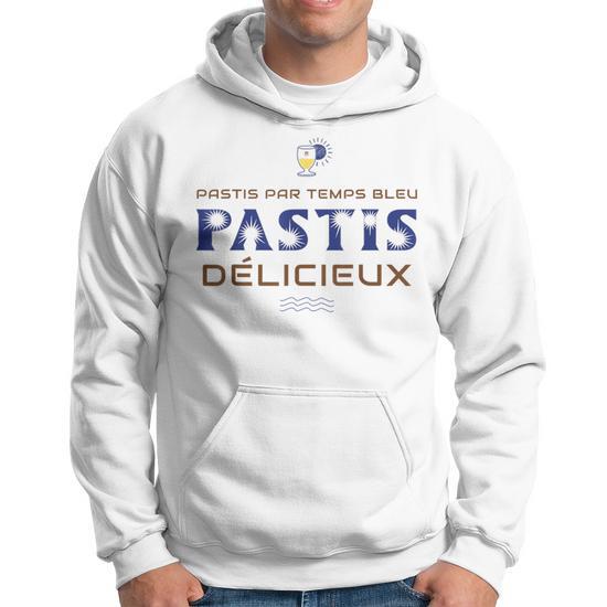 Sweat à Capuche Homme Ricard Pastis Apéro Humour – Cadeau Drôle Ricard Jaune Alcool Apero Beauf