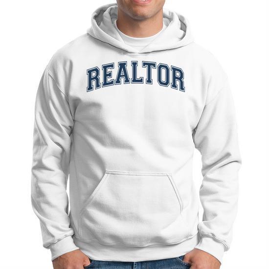 Realtor Real Estate Agent Broker Varsity Style Hoodie Monsterry CA