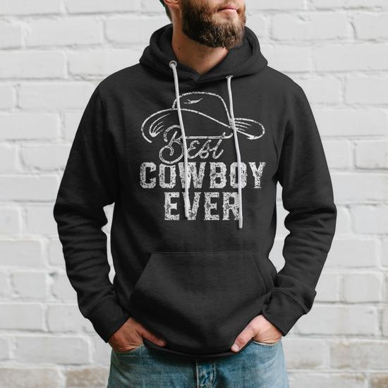 Best Cowboy Ever America Wild West Cowboys Usa Hoodie Thegiftio UK