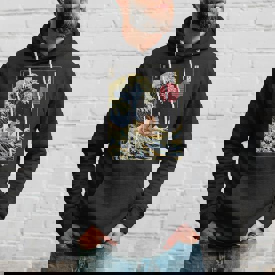 Sweat Japon Sweat-shirts Vague Kanagawa U00e0 Acheter En Ligne