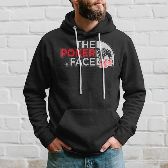 Sweat à Capuche Poker Face - T-shirt De Poker Humoristique Avec Inscriptions Marrantes Pour Hommes Et Femmes