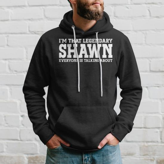 Shawn Personal Name Shawn Hoodie Monsterry