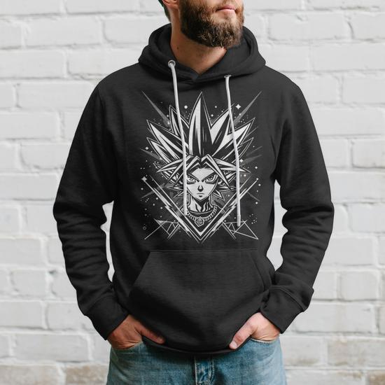 yugioh card hoodie Yu-Gi-Oh! Duel Dark Magician Girl Licensed Adult Hoodie Fundom S