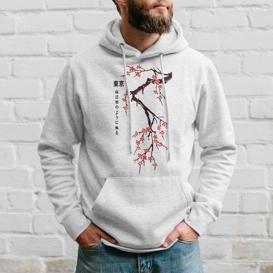 Hoodie japanese print hotsell