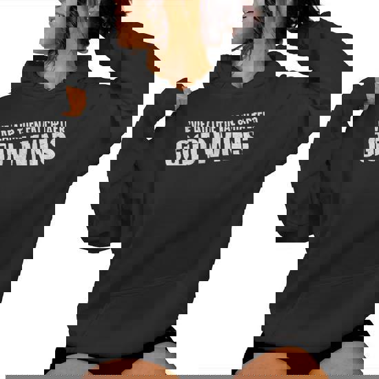 God Wins I've Read The Final Chapter Hoodie God Wins I've Read The Final Chapter Hoodie