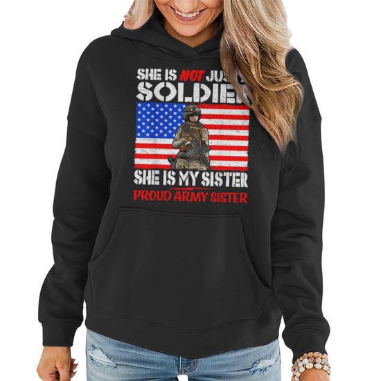 Proud army clearance sister hoodies