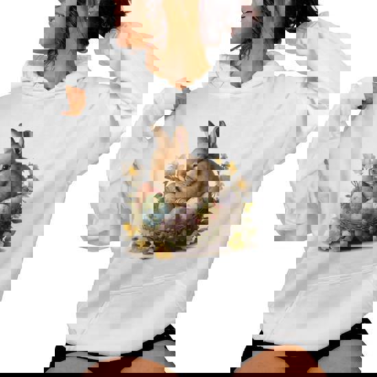 Sudadera Amarilla Suéter Conejo Pascua Niño/Niña Sudadera Con