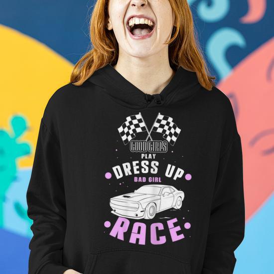 Car girl hoodie sale