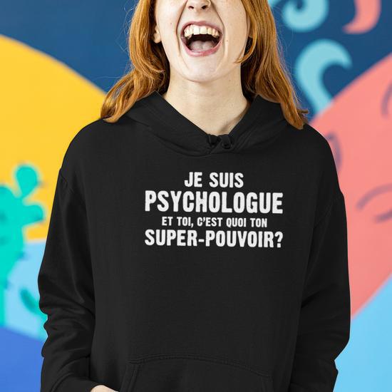 Sweat à Capuche 'Gardez Votre Calme, Je Suis Thérapeute' - Longue Ligne - Pour Femmes/adolescentes - Neuf