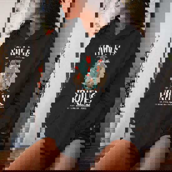 Poule Fille Enfant Idée Humour J'ai Des Poules T-shirt Femme