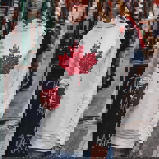 Sweat à Capuche Canada - Design Sobre Avec Inscription Canada, 241g, Coupe Classique, Col Tissé