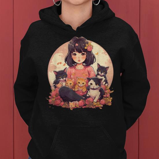 Sweat à Capuche Avec Oreilles De Chat Kpop - D-Demon H-Hunters Merch, Tissu Doux, Taille S-XXL - 4