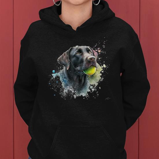 Labrador Retriever Hoodie | Black Lab Hoodie shops | Chocolate Lab Hoodie | Dog Mom Gifts | Unisex | Women's Dog Hoodie