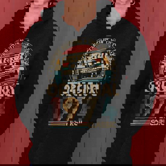 50e Anniversaire Homme Femme Vintage 1974 Vintage' Sweat à Capuche