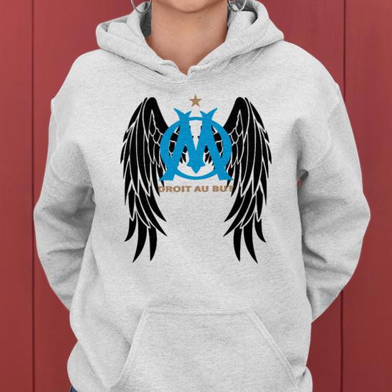 Sweat à Capuche Femme – Ailes D'ange Strass, Doux Et Chaud Pour L'automne Et L'hiver