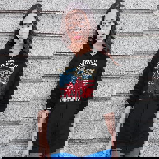 If You Can’t Stand Behind Our Troops Veteran T-Shirt T-Shirt Zip