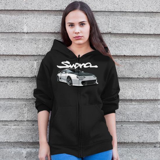 Jdm Mkiv Supra 2Jz Street Racing Drag Drift Zip Up Hoodie Monsterry DE