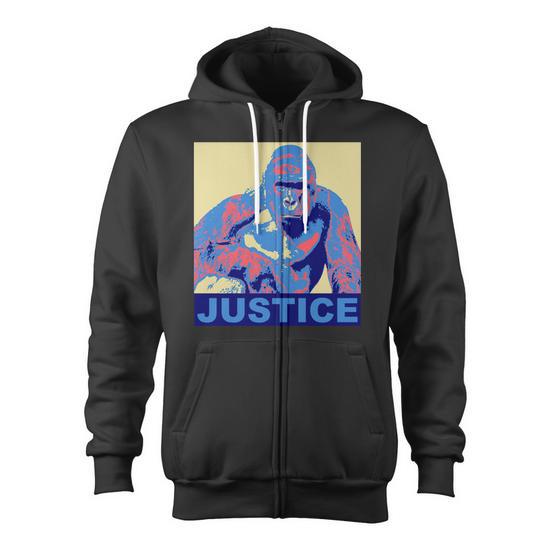 Justice zip up hoodie best sale