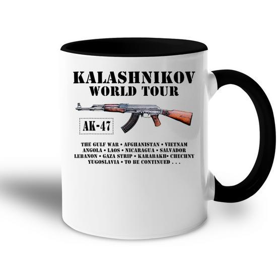 Ak-47 Kalashnikov World Tour Accent Mug - Regaloses