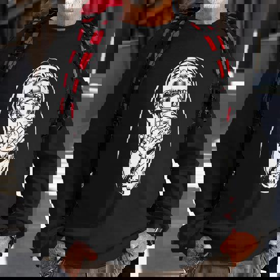 Choked Up Nun Sweatshirt - Monsterry