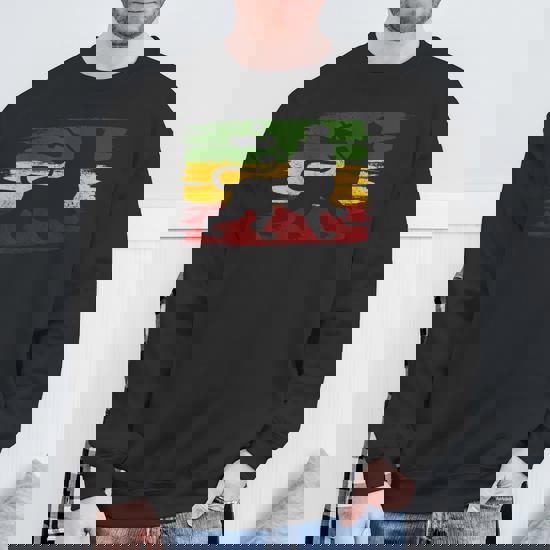 Drapeau Jamaïcain Lion Pride Jamaïque, Rastafari Sweat à Capuche