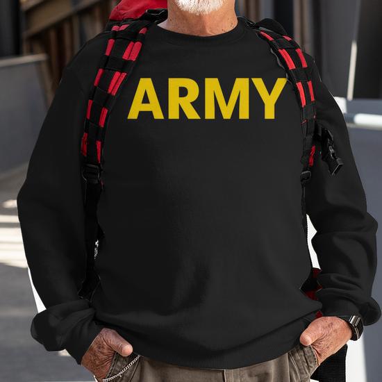 Super Soft Army Physical Fitness Uniform Sweatshirt Monsterry