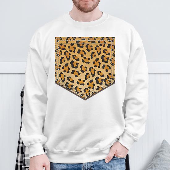 Leopard print sweatshirt mens sale