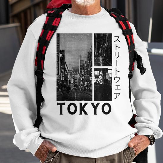 Retro Lofi Tokyo Japanese Streetwear Aesthetic Graphic