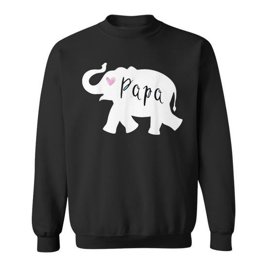 Entdecken Sie 6 Unique Elefant Papa Sweatshirts: Top-Geschenkideen