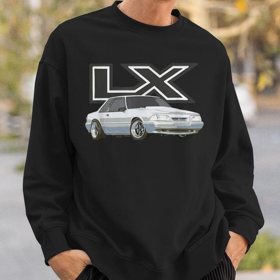 Fox Body 50 Liter V8 Lx Classic Coupe Sweatshirt Monsterry