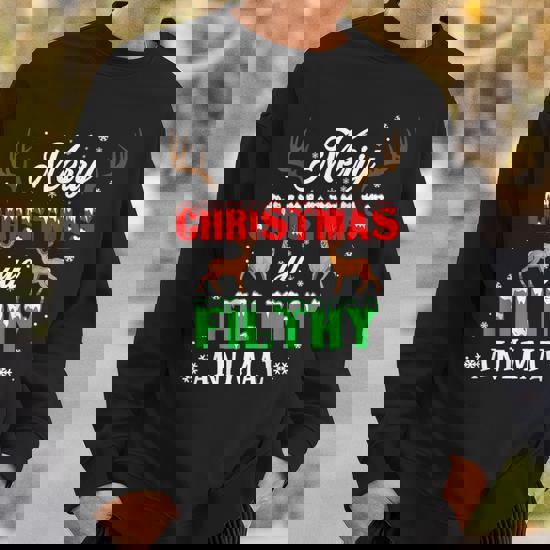 Alone At Home Movies Merry Christmas You Filty Animal Gift T-Shirt Alone At Home Movies Merry Christmas You Filty Animal Gift T-Shirt