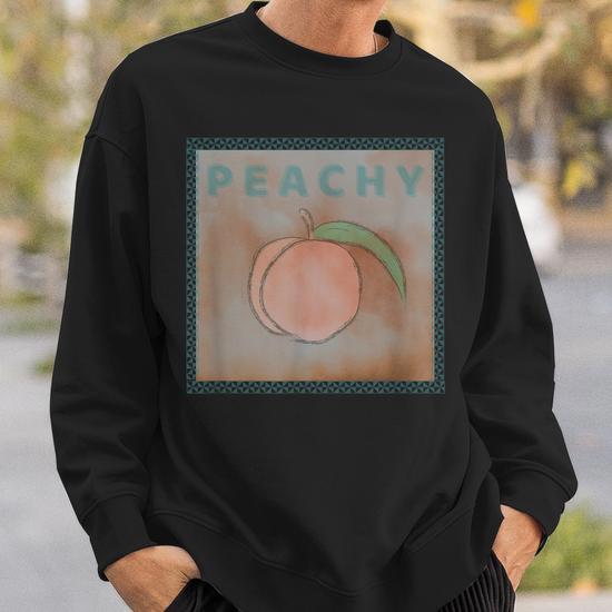 Just Peachy Sweatshirt outlet