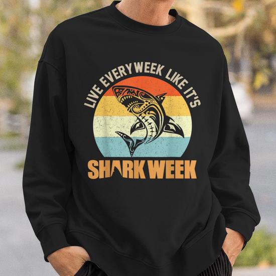 Shark week sweatshirt sale