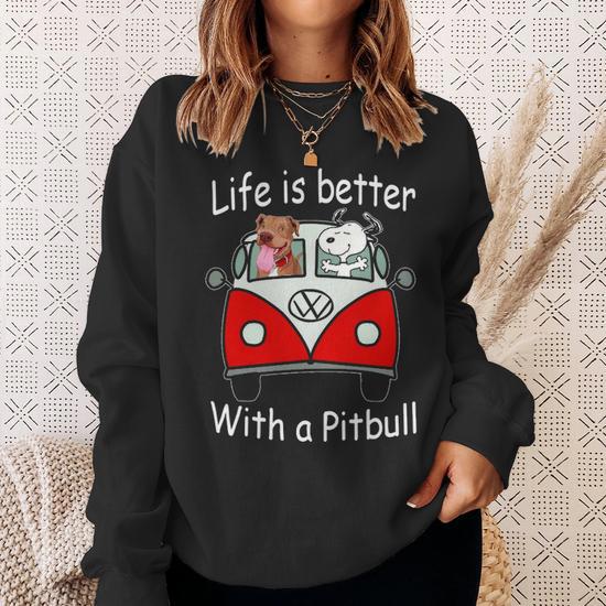 Pitbull sweatshirt on sale