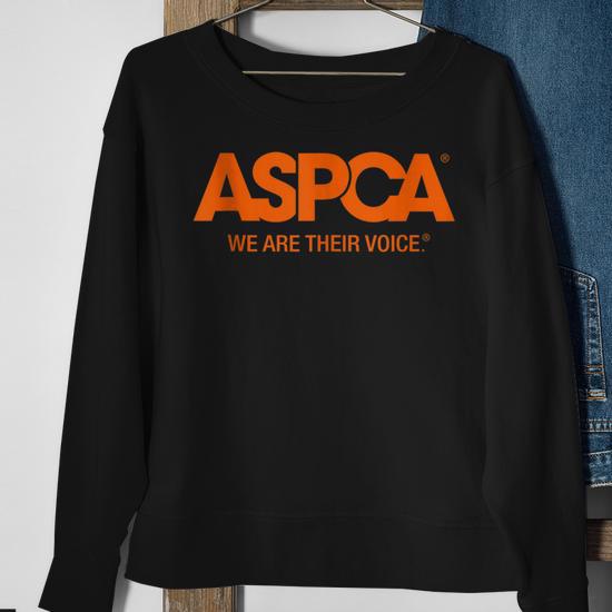 Aspca We Are Their Voice Logo Sweatshirt Monsterry CA