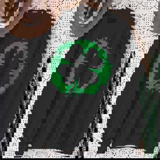 Sweat-shirt Trèfle Porte-bonheur, Sweat-shirt Manigance Pour Femme