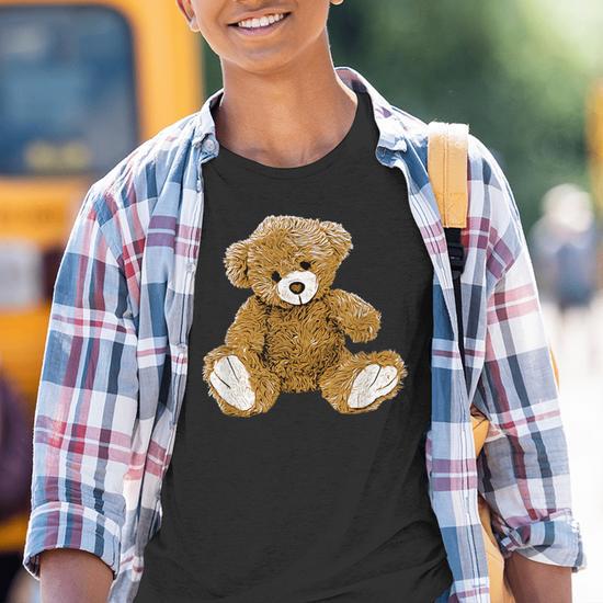 Avec Ours En Peluche Youth T-shirt