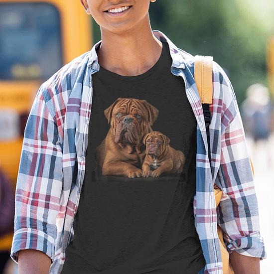 Dogue De Bordeaux Fete Des Peres Dogue De Bordeaux Youth T shirt Cadeauxyz