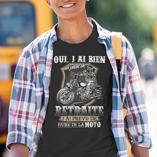 Makaya Vetement Cafe Racer - T-Shirt Moto Homme - Vintage Cadeau Rigolo Noir S