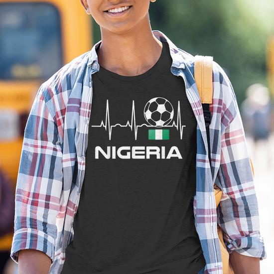 Maillot D'entraînement Nigeria Nike – Vert, Taille XL, Pour Enfant