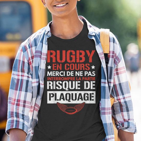 Sweat à Capuche Rugby France – Design Stylé Avec Silhouette Joueur – Cadeau Pour Fans De Rugby – Coupe Classique, 241 G – Homme, Femme, Junior - 7