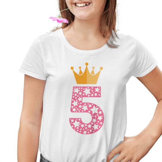 Ninos 5 Cumpleanos Nino Nina 5 Anos 2019 Regalo Divertido Camiseta nino Regaloses