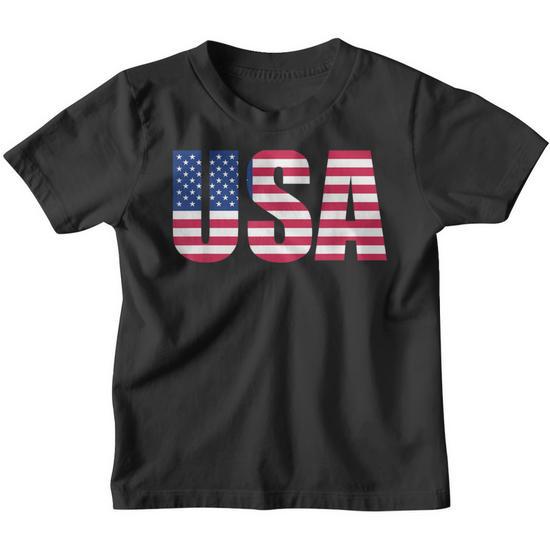 Camisa con la bandera de estados unidos sale