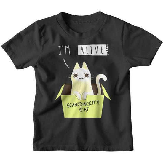 Camiseta gato schrodinger sale