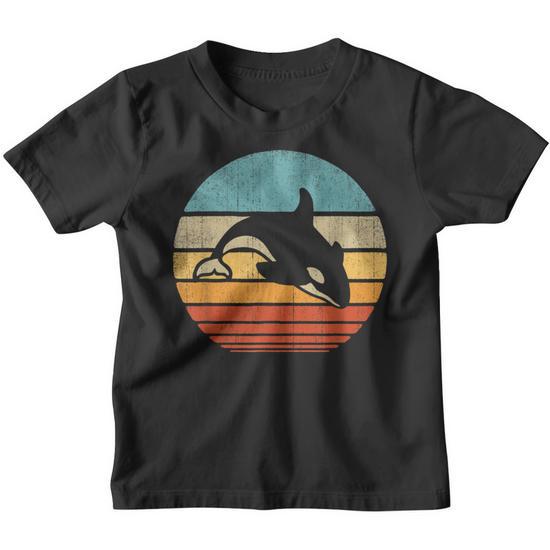 Camiseta De Orca Baixar Vetor De Design De Camiseta Da Orca Surfando