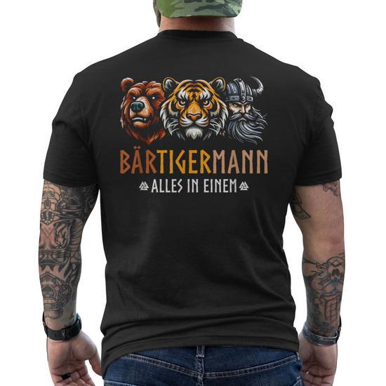 Entdecken Sie 3 Unique Bear Tiger Maniking T-Shirts: Top-Geschenkideen