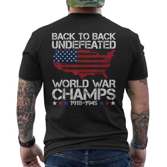 America back to back world war champs t shirt best sale